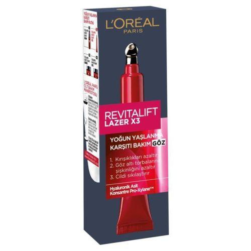 L'Oreal Paris Revitalift Lazer X3 Göz Bakım Kremi