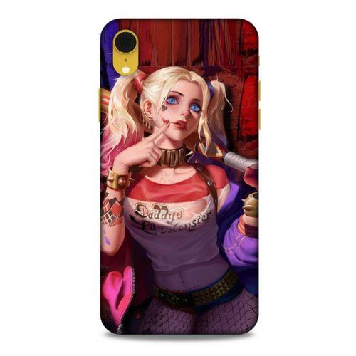 Apple iPhone XR Uyumlu Kılıf Harley Quinn (21) Koruyucu Kapak Kırmızı