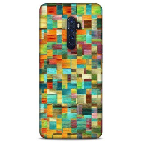 Lopard Oppo Reno 2 Uyumlu Kılıf Soyut Sanat (50) Desenli Shockproof Kılıf