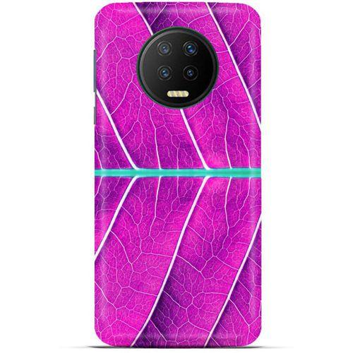 Lopard İnfinix Note 7 Uyumlu Kılıf Bahar (30) Silicone Case Eflatun