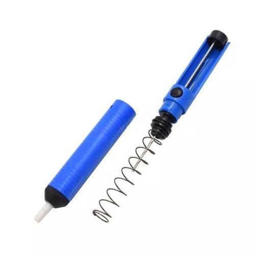 PowerMaster CJ-1229 Yüksek Emişli Lehim Temizleme Pompası Plastik Mavi (192mm)