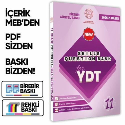 2026 YDT MEBİ İngilizce 11 Sınıf Skills Question Bank (Beceri Temelli Soru Bankası) BASKI ÜCRETİ