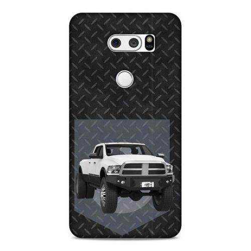 Lopard LG K50S Uyumlu Kılıf PickUpX (20) Koruyucu Kılıf Beyaz Gümüş