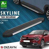 S-Dizayn Citroen C4 3 Skyline Krom Yan Basamak 183 Cm 2021 Üzeri A+ Kalite