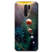Xiaomi Redmi 9 Kılıf Baskılı Arka Kapak - Cosmos +Tam Ekran Koruyucu