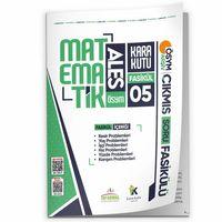 2026 ALES Matematik Kara Kutu 5 Fasikül ÖSYM Çıkmış Soru Bankası PROBLEMLER 2 Çözümlü Modüler Set