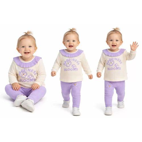 6/24 Ay Taytlı Fitilli Penye Bebek Takımı