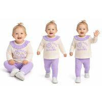 6/24 Ay Taytlı Fitilli Penye Bebek Takımı