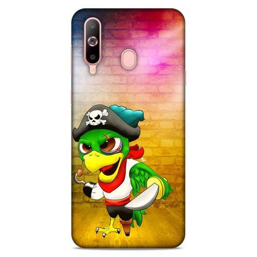 Lopard Samsung Galaxy A60 Uyumlu Kılıf GameX (28) Arka Kapak Korsan Papağan