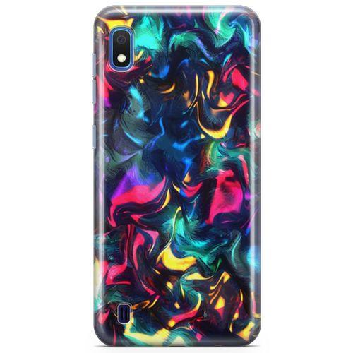 Samsung Galaxy A10 Kılıf Işıklı Geceler Arka Kapak Koruma Desenli Full Koruyucu