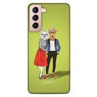 Lopard Samsung Galaxy S21 Uyumlu Kılıf FunnyMax (14) Lansman Kılıf