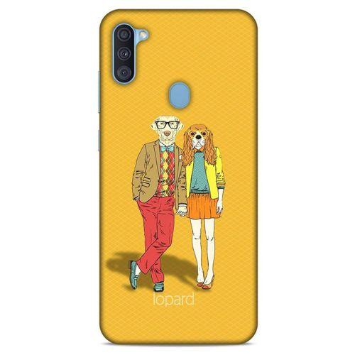Samsung Galaxy A11 Kılıf FunnyMaX (13) Silikon Kap Turuncu