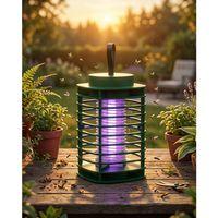 Led Sivrisinek Öldürücü Lamba Güçlü Uv Işık Ve Elektrikli Tuzak Sistemi