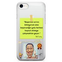Apple iPhone 7 Kılıf Caps Bill Cosby Arka Kapak Koruma Desenli Full Koruyucu