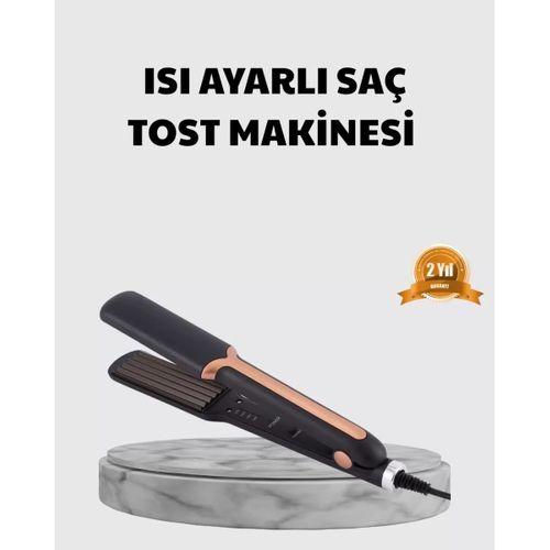 Tost Model Saç Şekillendirici Hızlı Isınan Isı Ayarlı