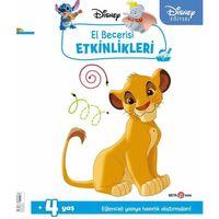 Çocuk Disney Eğitsel Simba El Becerisi Etkinlikleri Yazıya Hazırlık
