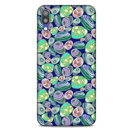 Samsung Galaxy M10 Kılıf Baskılı Özel Seri Taşlı (15) Antişok Kılıf