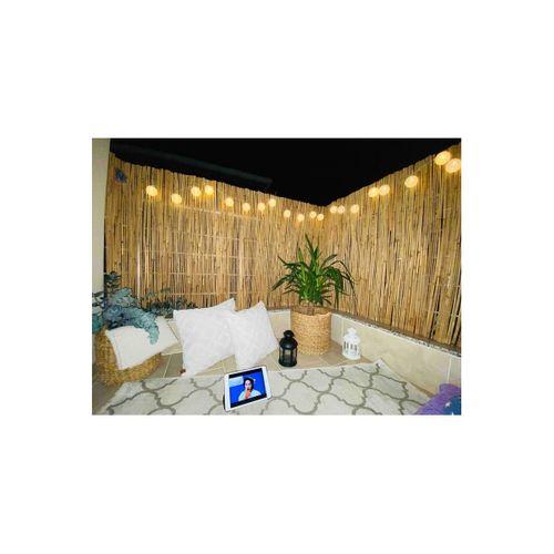 Bambu Misina Ipli Kamış Hasır Çit - Yükseklik 2 Mt En 5 Mt Gölgelik Bahçe Dekarosyon