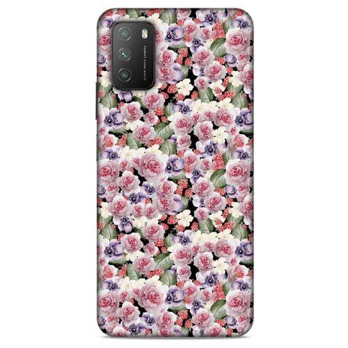 Lopard Xiaomi Poco M3 Uyumlu Kılıf Botanix (12) Koruyucu Silikon