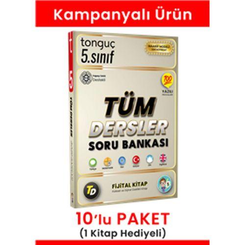 5. Sınıf Tüm Dersler Soru Bankası 10' lu Paket(1 Kitap Hediyeli)