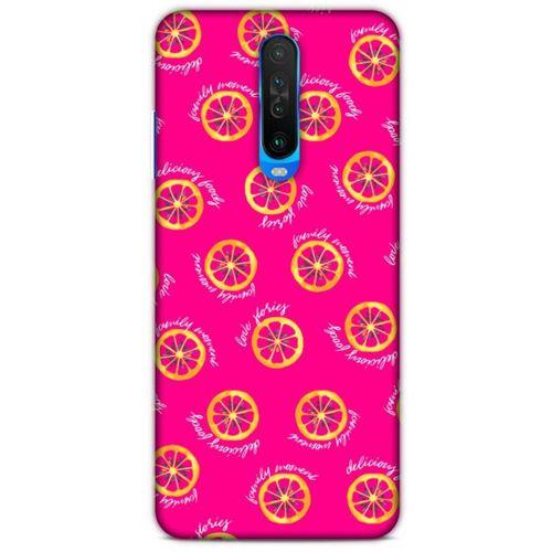 Xiaomi Redmi K30 Uyumlu Kılıf Pembe Delisi (22) Tam Koruma Kılıfı Ejder Meyvsi