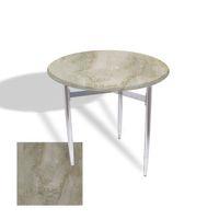 Dockers Venedik Masa Yuvarlak Çap 70 kromnikel (Werzalit, Wermodin veya Allzalit Tabla) - Irony