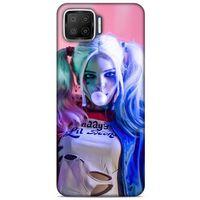 Oppo A73 Uyumlu Kılıf Harley Quinn (10) Full Koruma Kılıfı Pembe