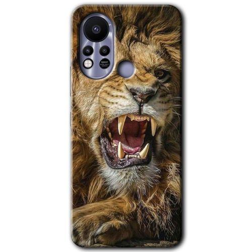 İnfinix Hot 11s Kılıf HD Desen Baskılı Arka Kapak - Lion King