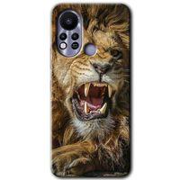 İnfinix Hot 11s Kılıf HD Desen Baskılı Arka Kapak - Lion King