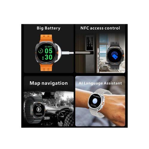 Kalori Ve Nabız Ölçen Akıllı Saat | Sağlık Takip Fonksiyonlu | Silikon Kordon