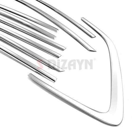 S-Dizayn VW Tiguan 3 Krom Cam Çerçeve Seti 10 Prç. 2024 Üzeri A+ Kalite