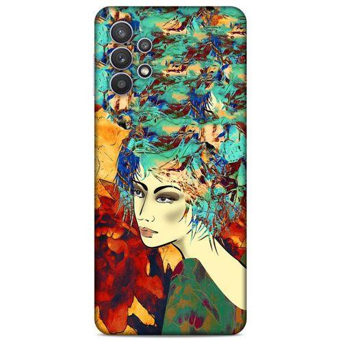 Lopard Samsung Galaxy A32 Uyumlu Kılıf Sürreal Yüzler ♀ (21) Koruyucu Kapak Baskılı