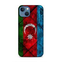 Apple iPhone 13 Uyumlu Kılıf Azarbaijan (41) Tank Kılıf Kırmızı