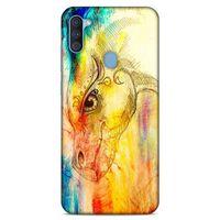 Lopard Samsung Galaxy A11 Uyumlu Kılıf Manipülasyon ☻ (35) Fit Design Kılıf Baskılı