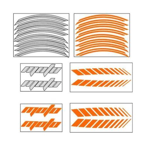 SEVGENT Florasan Turuncu Racing Şerit 2