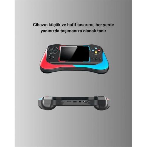 500 Retro Oyunlu Taşınabilir El Konsolu – X7m Modeli