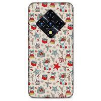 İnfinix Zero 8 Kılıf Yılbaşı Süsleri (39) Liquid Crystal Kılıf