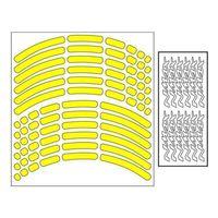 YAMAHA Yamaha Florasan Sarı I Nmax Uyumlu 1 Set Jant Şeridi