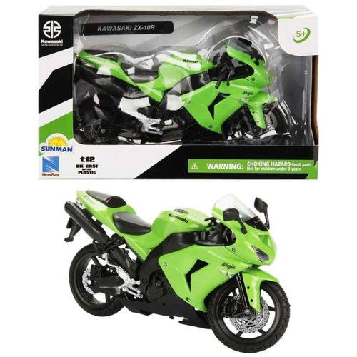 Çocuk Eğitici Oyuncak42447 SUN-Kawasakı  ZX-10R 2006 Yeşil 1:12