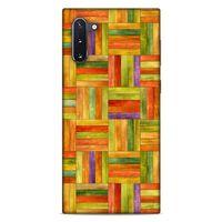 Lopard Samsung Galaxy Note 10 Uyumlu Kılıf Wood'X (50) Shockproof Kılıf Desenli