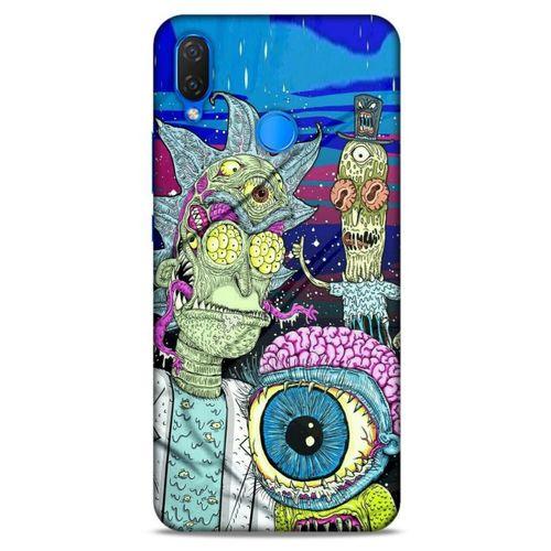 Huawei Psmart 2019 Uyumlu Kılıf Rick And Morty (28) Arka Kapak Dimensional