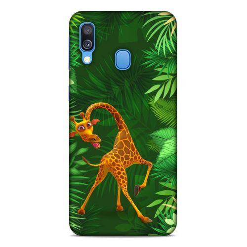 Lopard Samsung Galaxy A40 Uyumlu Kılıf GameX (38) Neo Hybrid Kılıf Zürafa