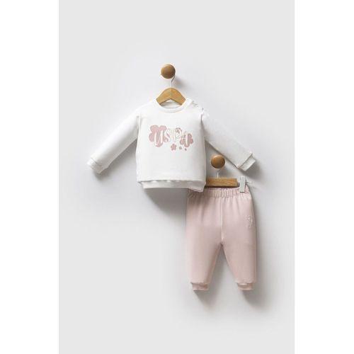 U.S.Polo U.S. Polo Assn 2 li Takım USB2769 Beyaz-Pudra