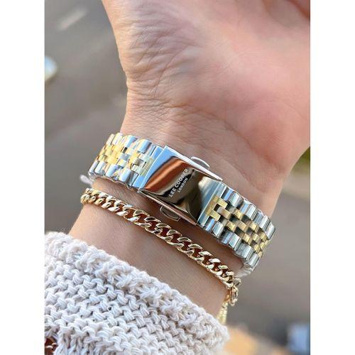 Lee Cooper Çelik Kordonlu 3 Atm Suya Dayanıklı 2 Yıl Garantili Kadın Kol Saati BC.08210.270