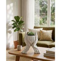 Dekoratif 3d El Tasarımlı Vazo Saksı Modern Ev Dekorasyon Aksesuarı