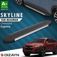 S-Dizayn Chevrolet Captiva Skyline Krom Yan Basamak 183 Cm 2006-2018 A+ Kalite
