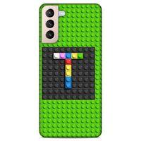Lopard Samsung Galaxy S21 Plus Uyumlu Kılıf BloX (32) Soft Silikon Kılıf T Harfi