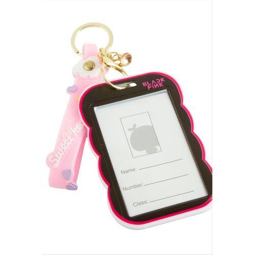 Dikdörtgen Kartlık Silikon Anahtarlık