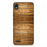 Lopard LG K20 2019 Uyumlu Kılıf Wood'X (16) Kalın Kılıf Desenli