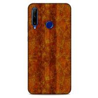 Mermer Desenli (38) Tema Neo Hybrid Kılıf Kehribar Huawei Y6P Kılıf